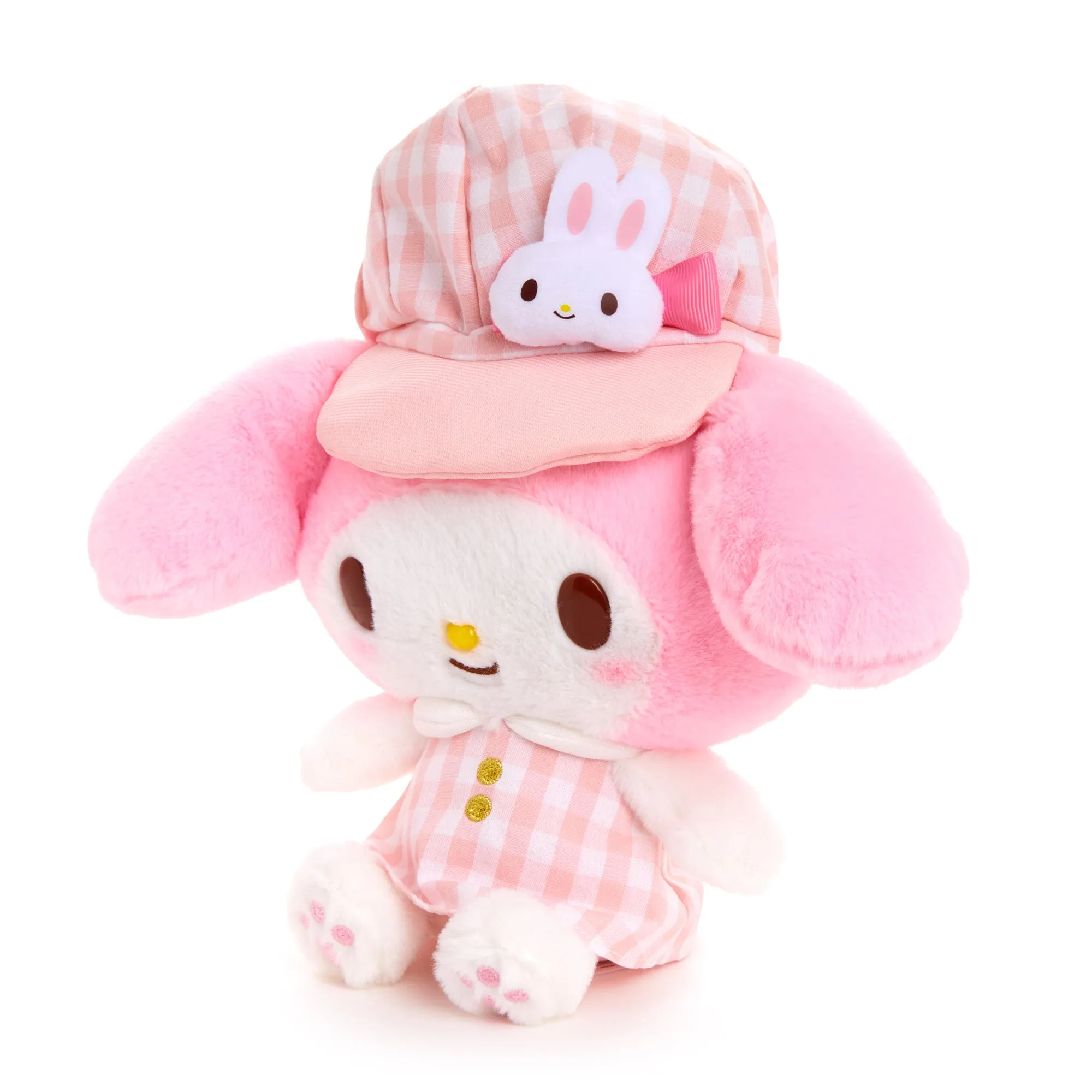 My Melody 8" Plush (Gingham Cap Series) SANRIO