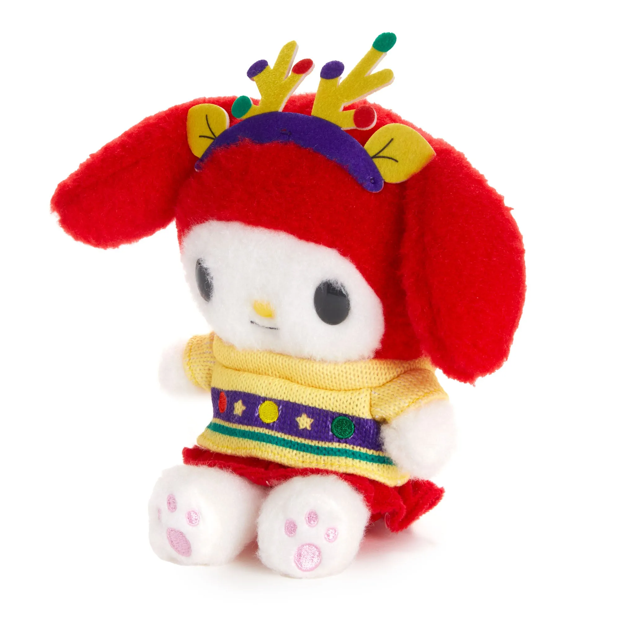 My Melody Fuzzy Plush (Sweater Weather Series) SANRIO