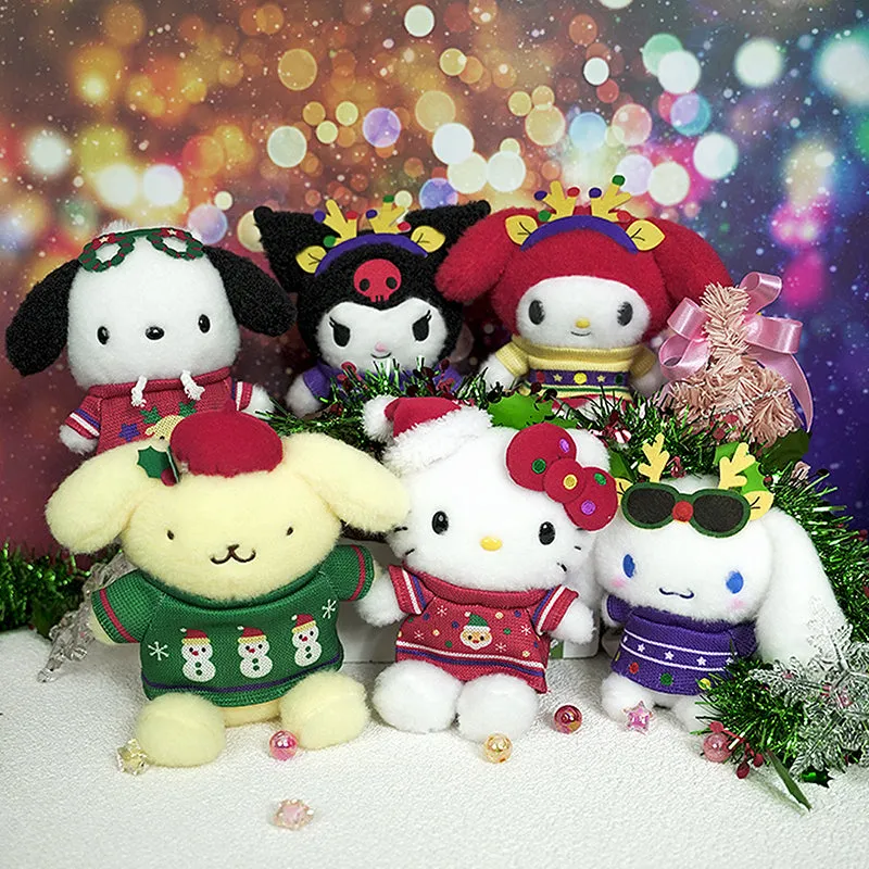 My Melody Fuzzy Plush (Sweater Weather Series) SANRIO