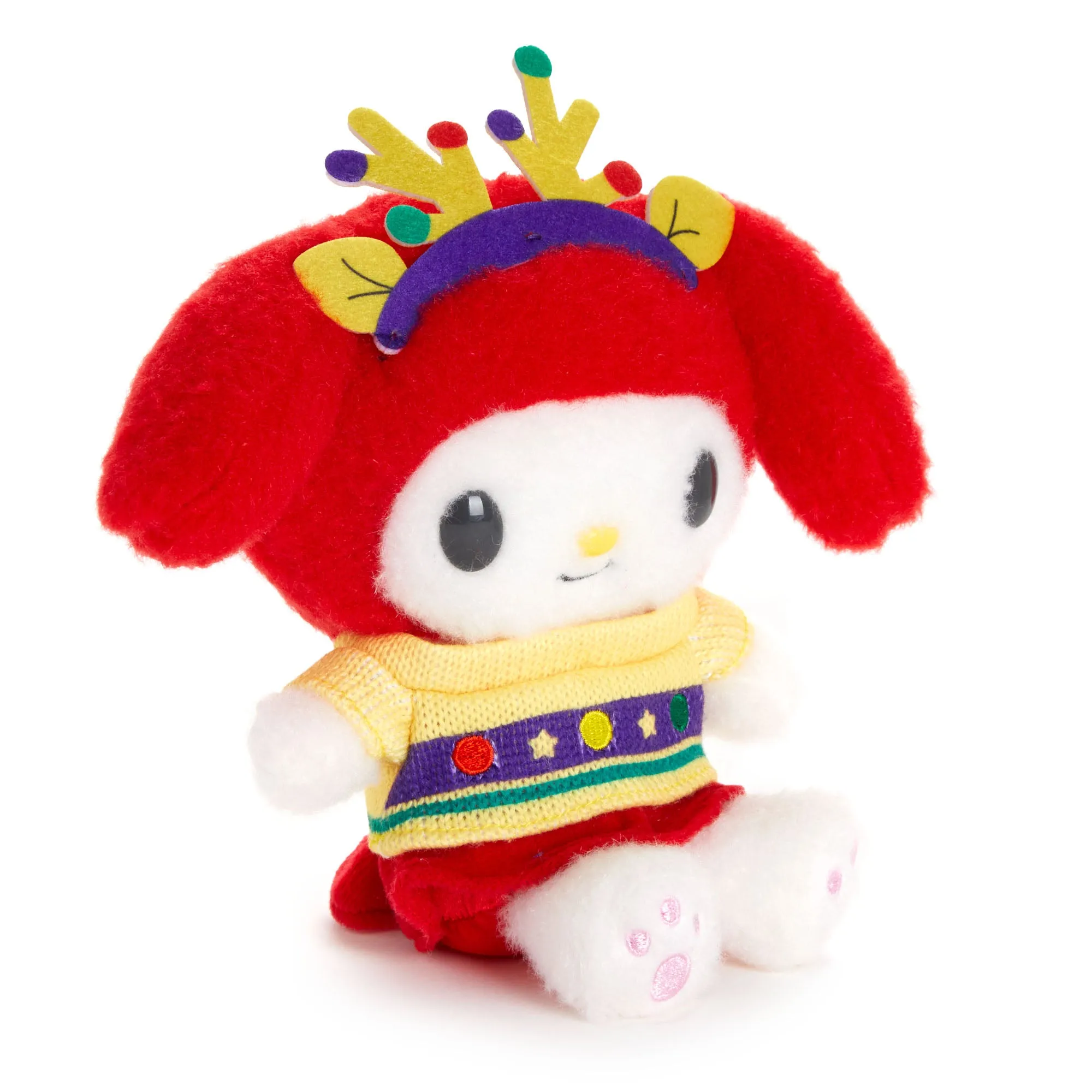 My Melody Fuzzy Plush (Sweater Weather Series) SANRIO