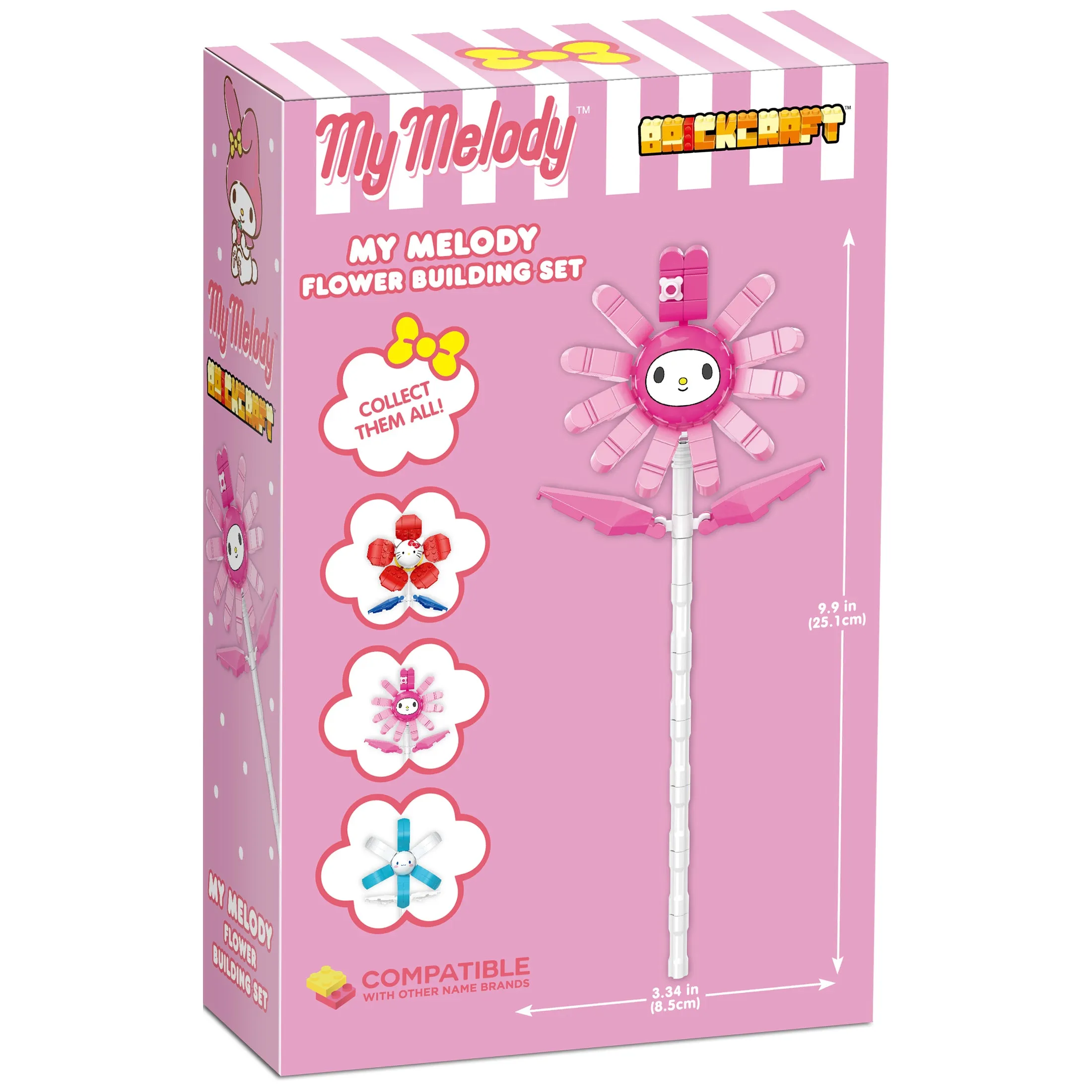 My Melody x Brickcraft Flower Building Set SANRIO