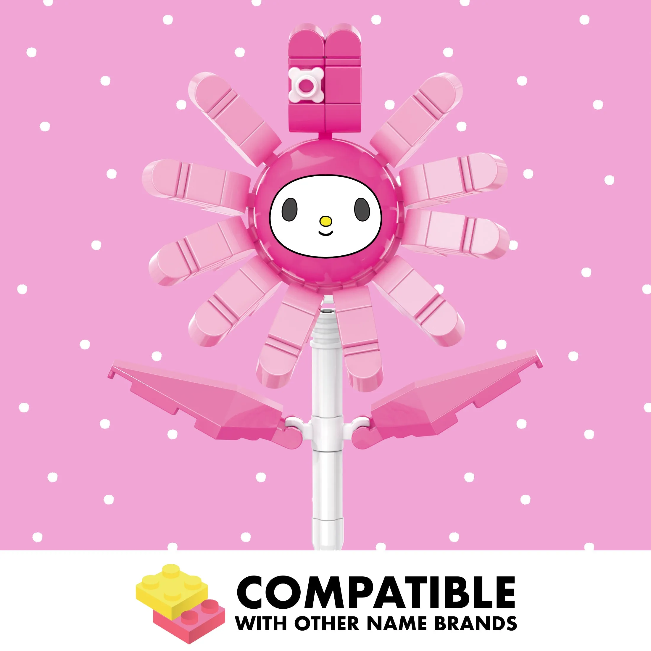 My Melody x Brickcraft Flower Building Set SANRIO