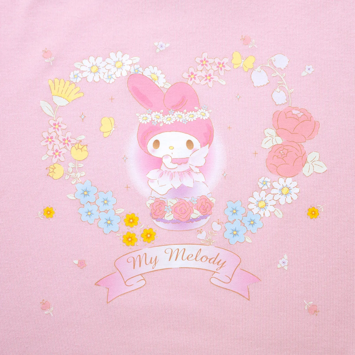 My Melody x JapanLA Fairy Crop Tee (50th Anniv.) SANRIO