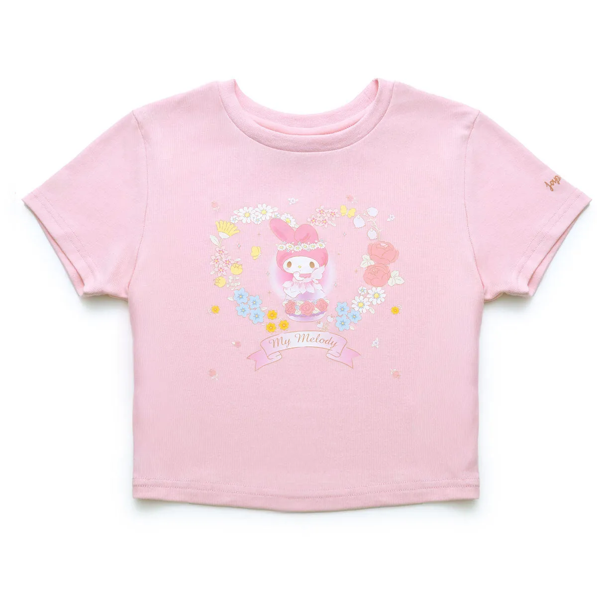 My Melody x JapanLA Fairy Crop Tee (50th Anniv.) SANRIO