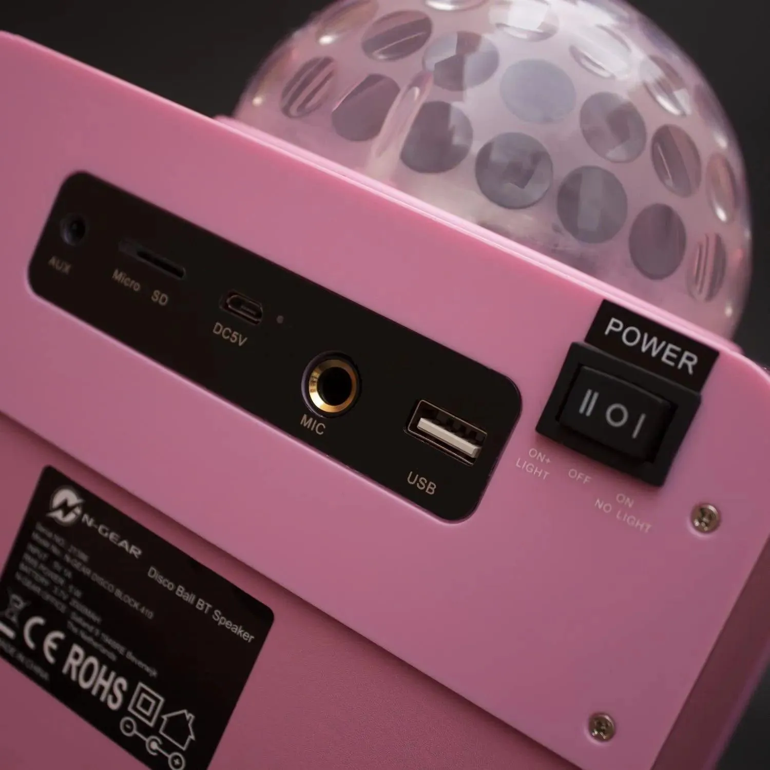 N-Gear Disco Block 410 Karaoke, Pink