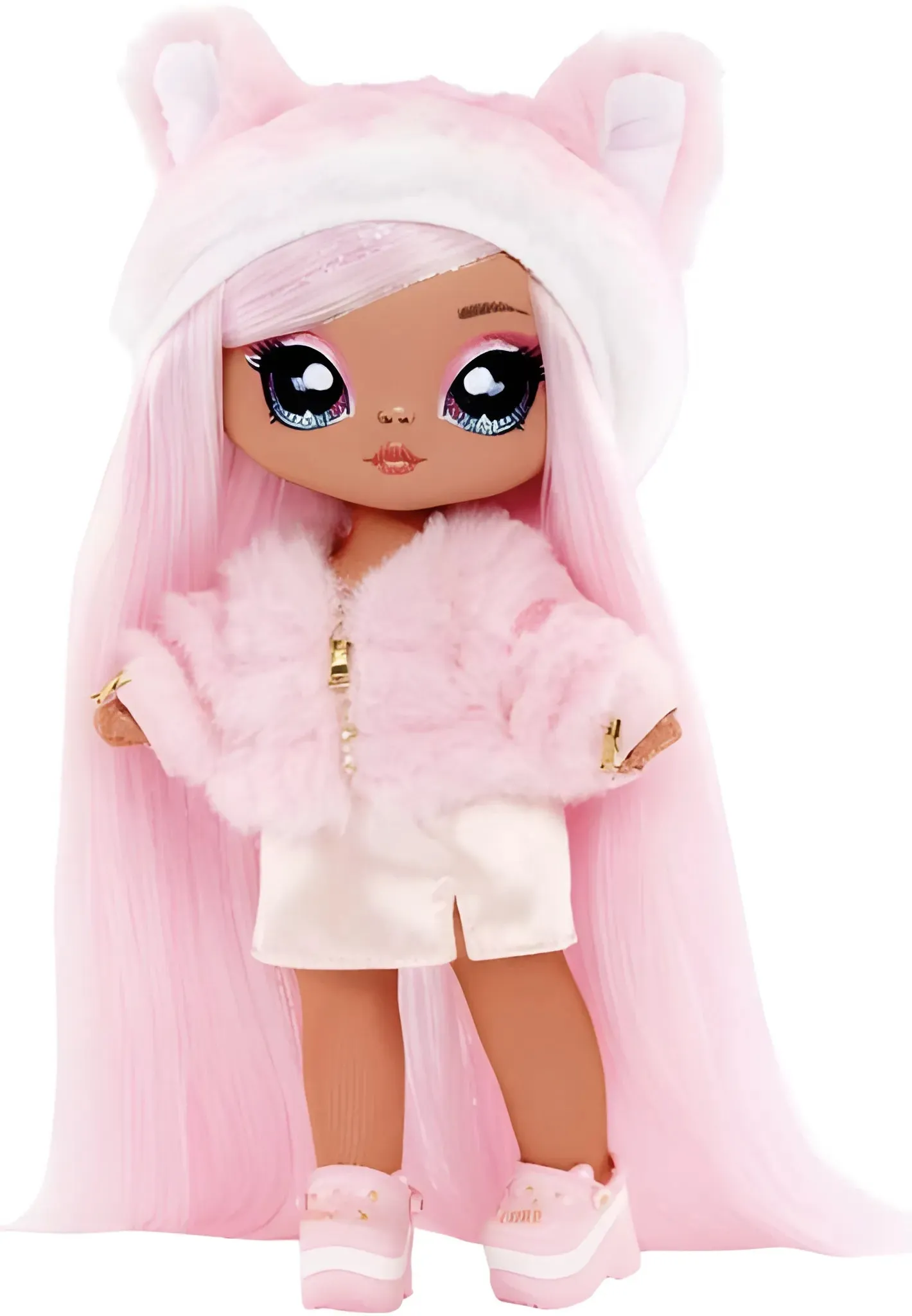 Na! Na! Na! Surprise 3-in-1 Backpack Bedroom Pink Kitty Playset