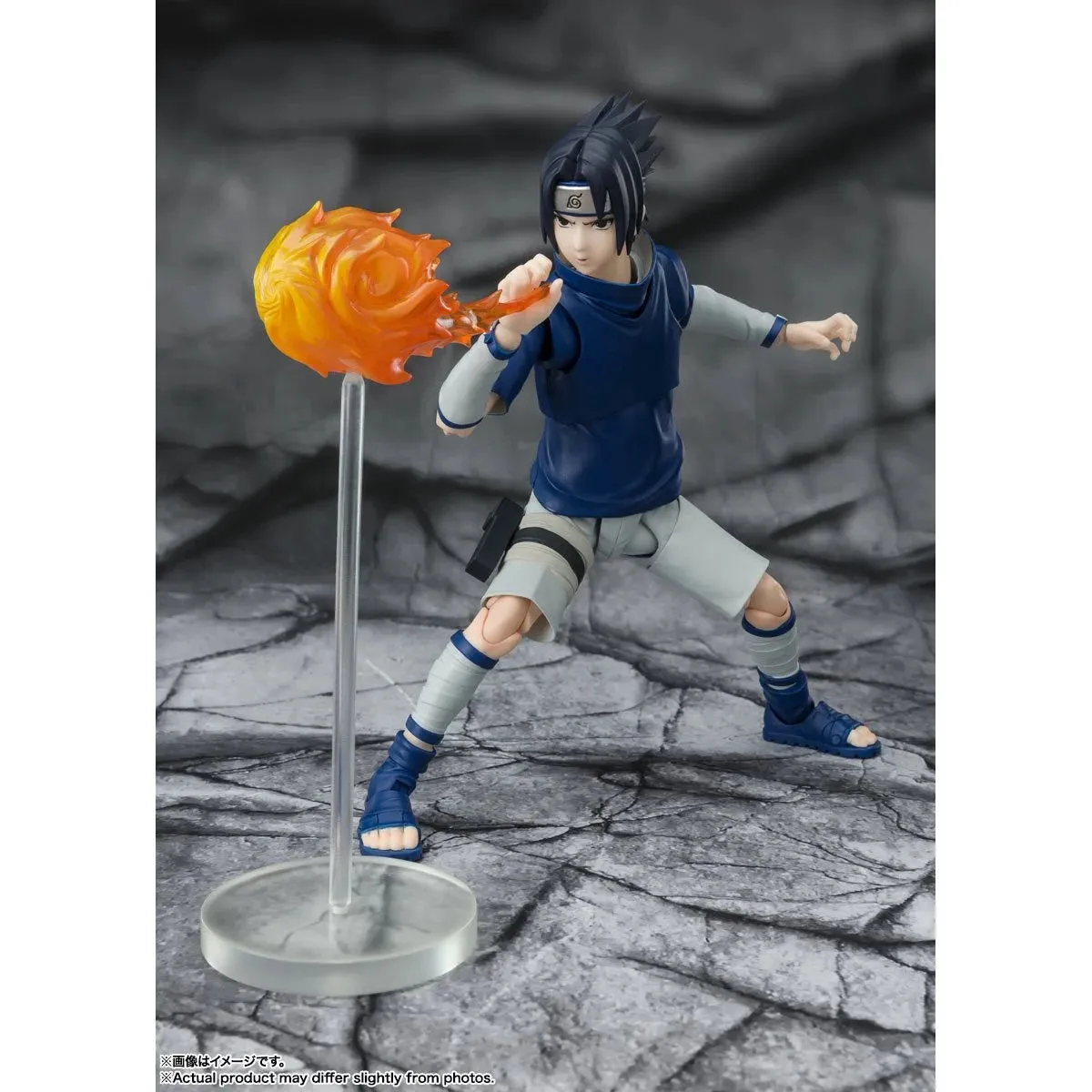Naruto Sasuke Ninja Prodigy SH Figuarts Figure by Bandai