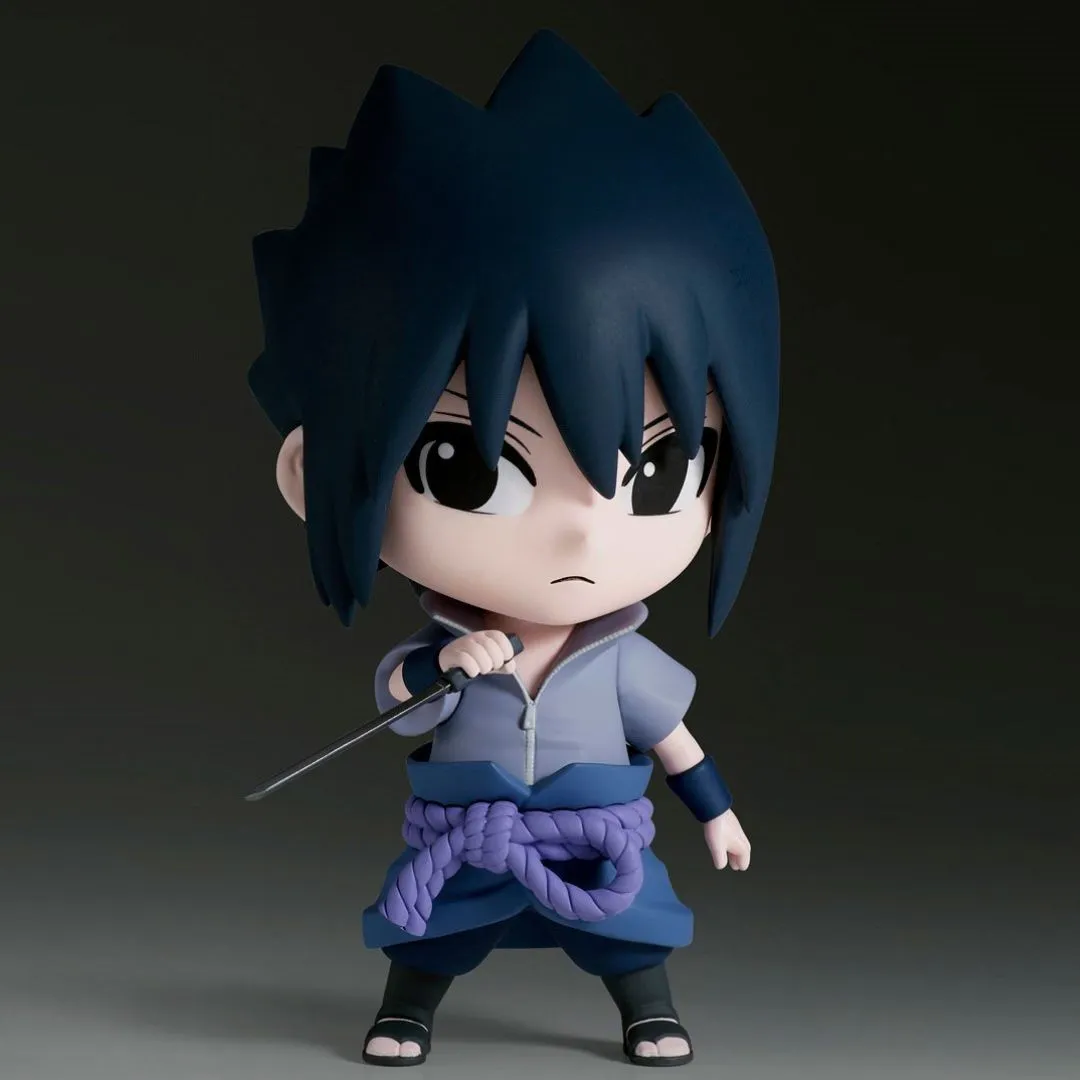 Naruto Shippuden Repoprize Uchiha Sasuke & Hatake Kakashi A: Uchiha Sasuke Figure By Banpresto