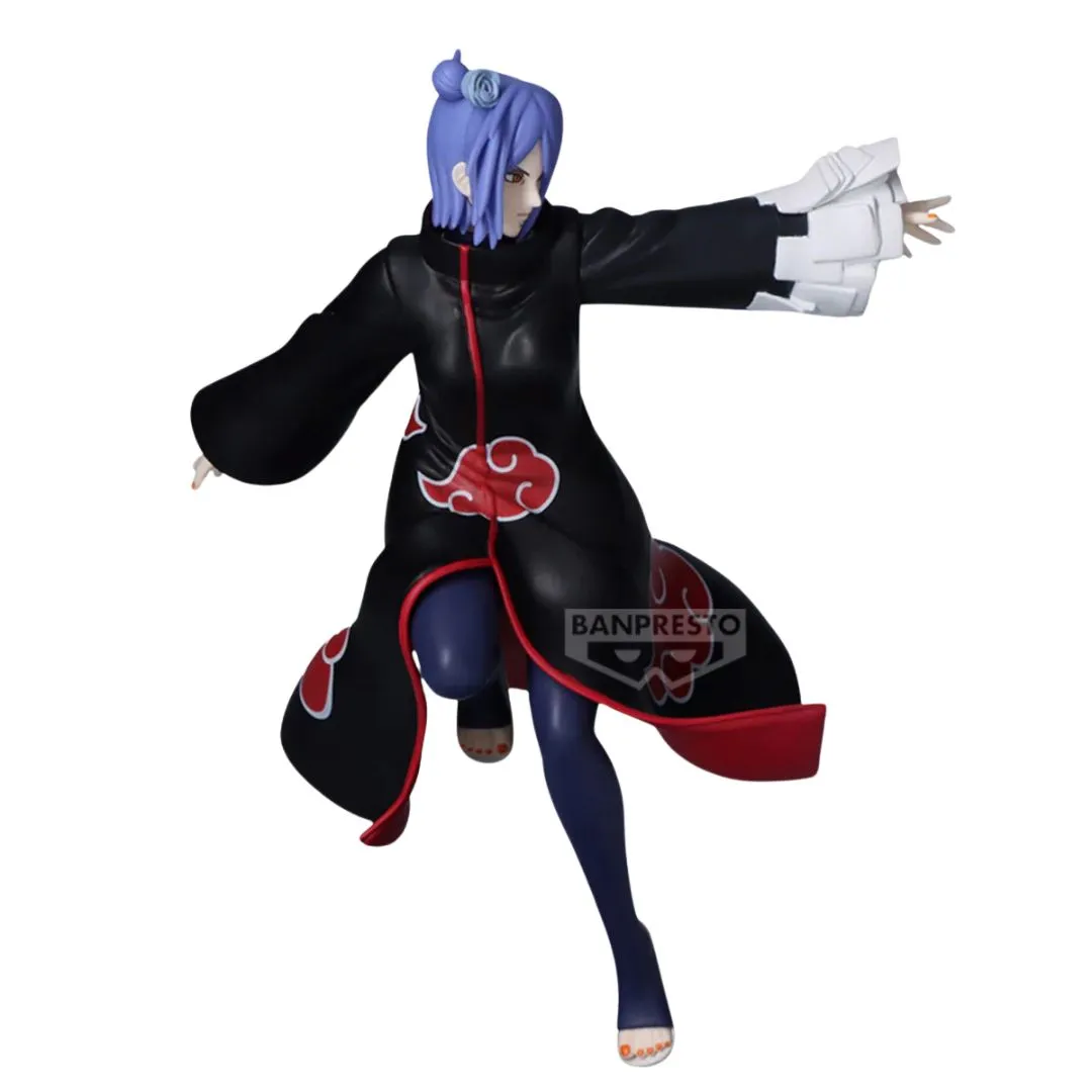 Naruto Shippuden Vibration Stars - Tobi & Konan - Bkonan Figure  Statue By Banpresto