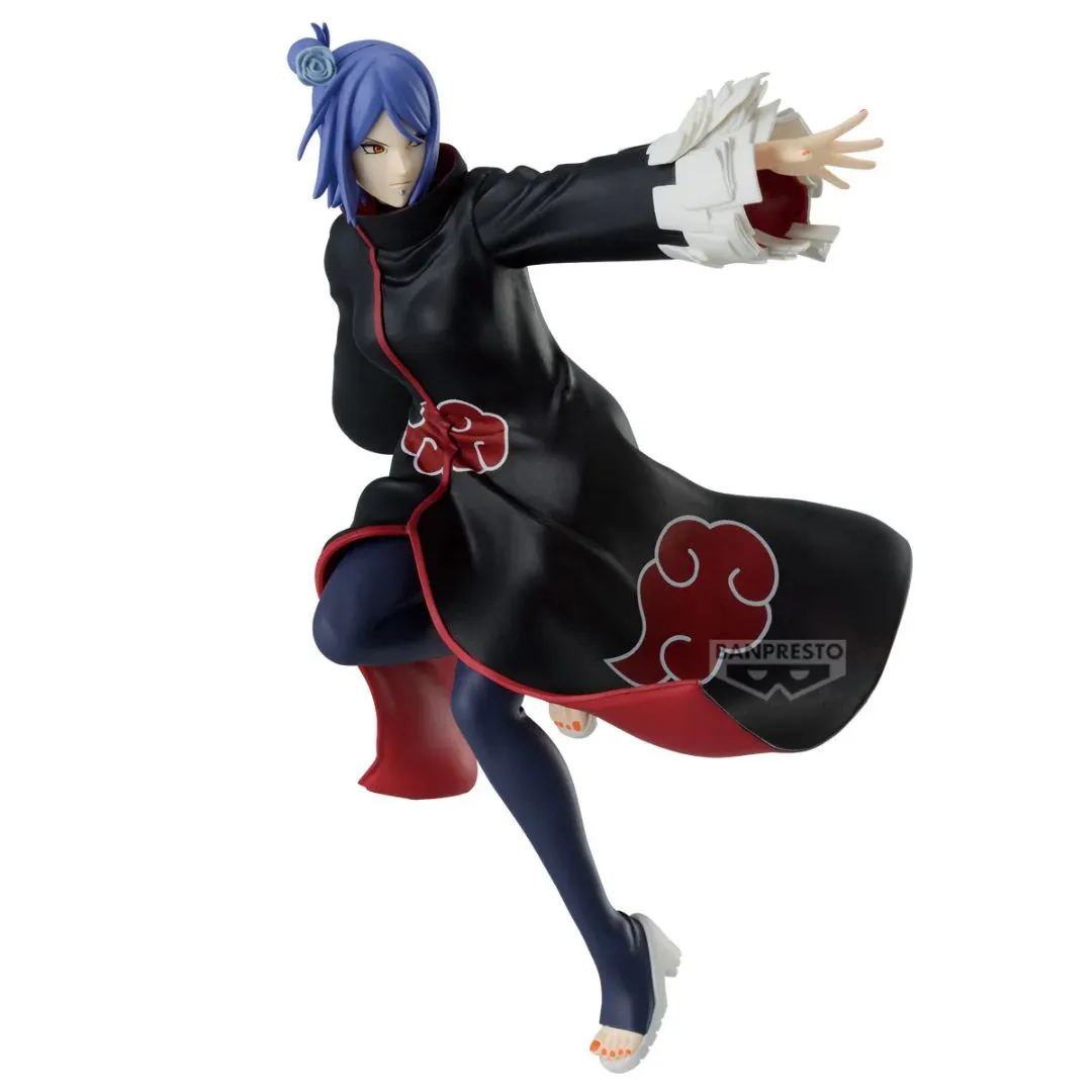 Naruto Shippuden Vibration Stars - Tobi & Konan - Bkonan Figure  Statue By Banpresto