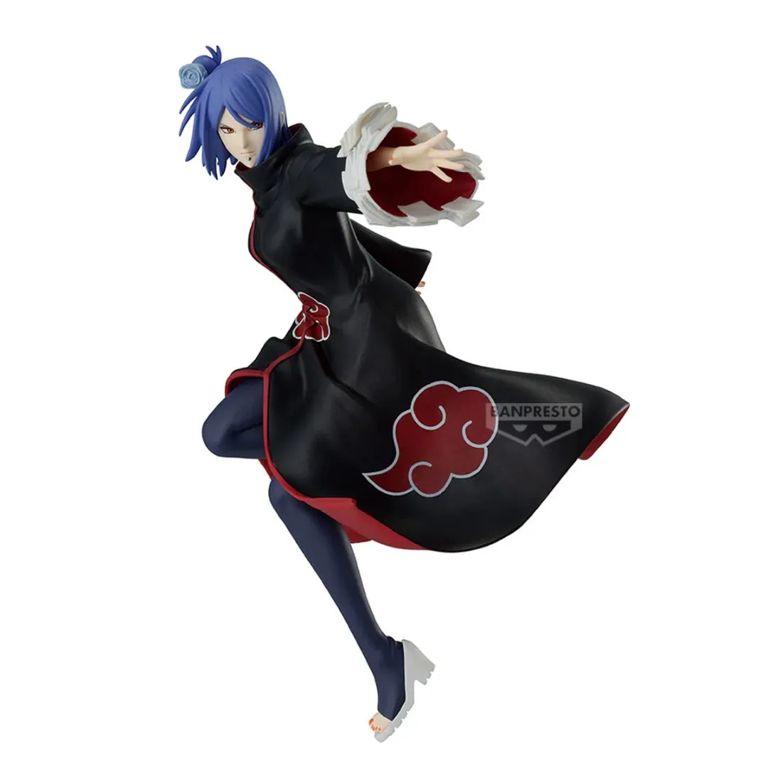 Naruto Shippuden Vibration Stars - Tobi & Konan - Bkonan Figure  Statue By Banpresto