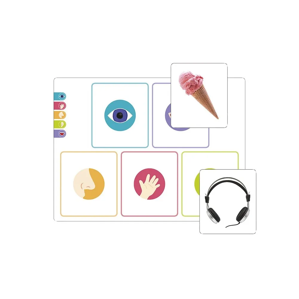 Nathan The 5 Senses Games Wise - Kids Toys