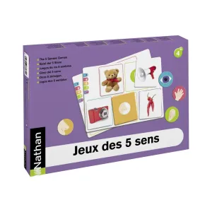 Nathan The 5 Senses Games Wise - Kids Toys