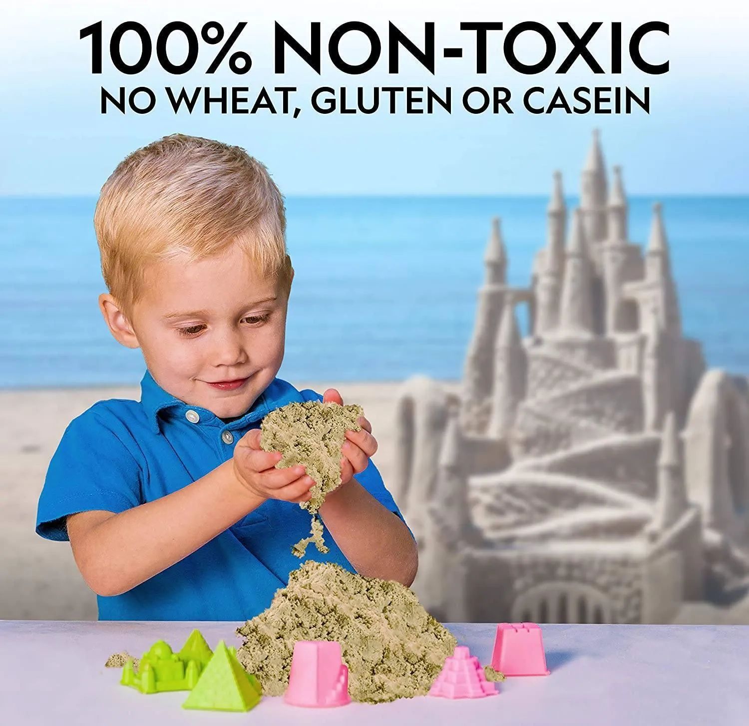 National Geographic Play Sand - Assorted Colours