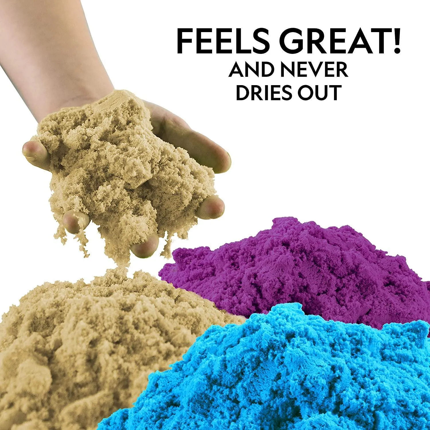 National Geographic Play Sand - Assorted Colours