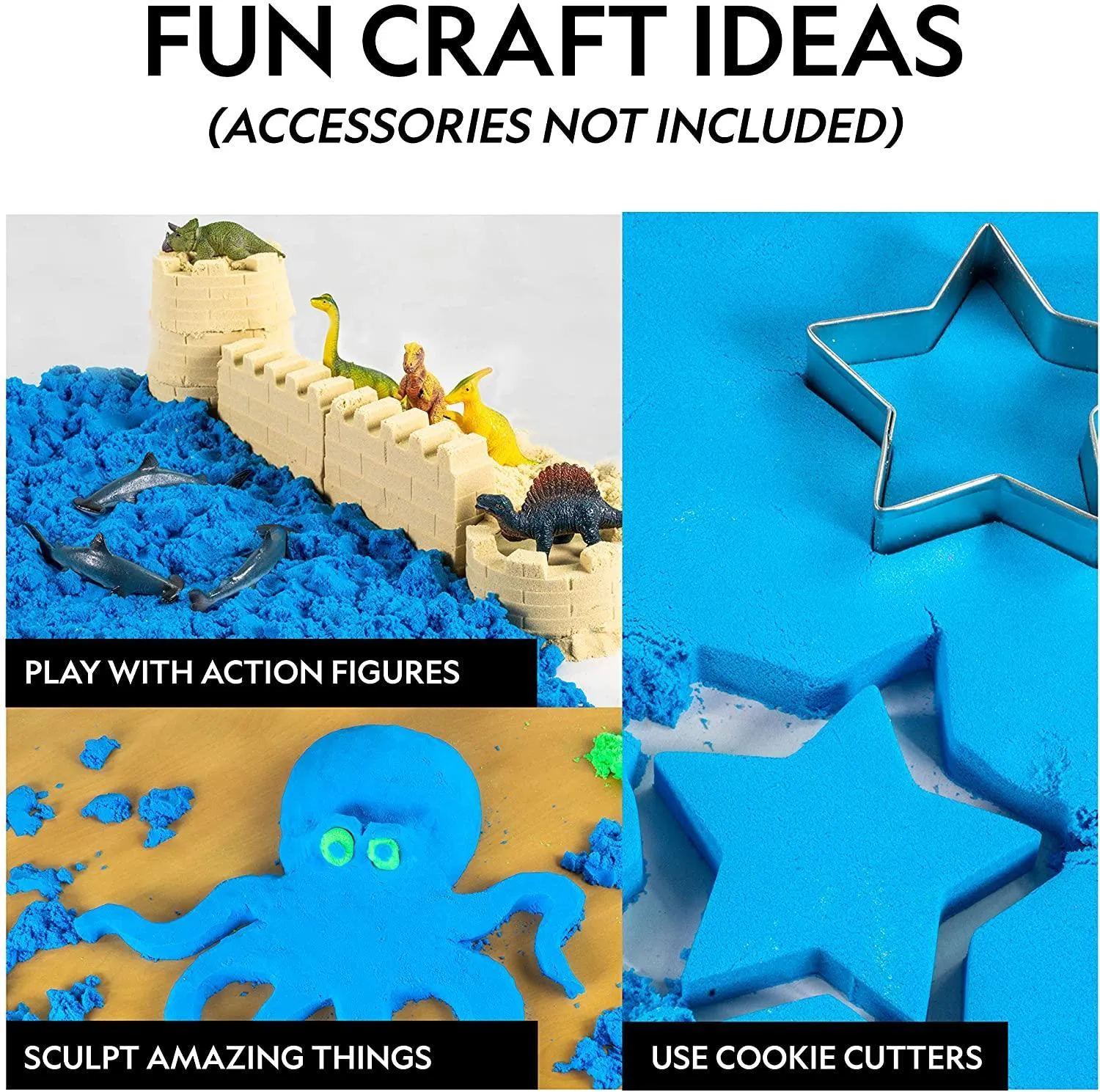 National Geographic Play Sand - Assorted Colours