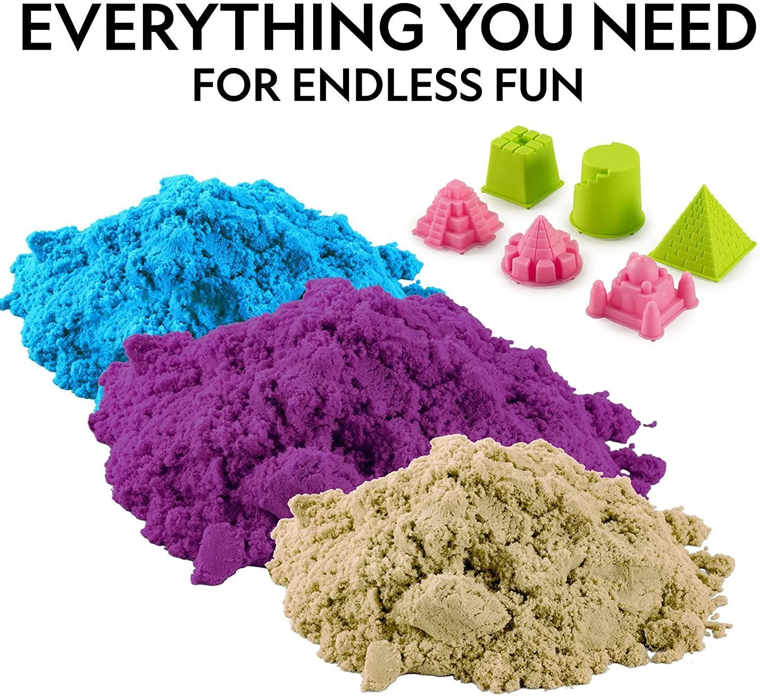 National Geographic Play Sand - Assorted Colours
