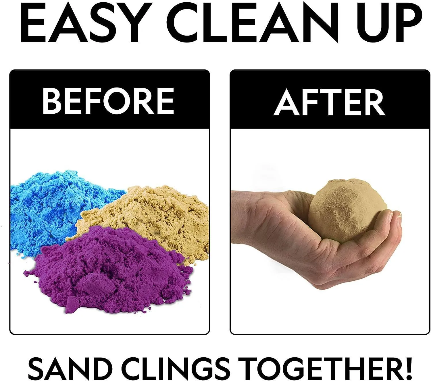National Geographic Play Sand - Assorted Colours