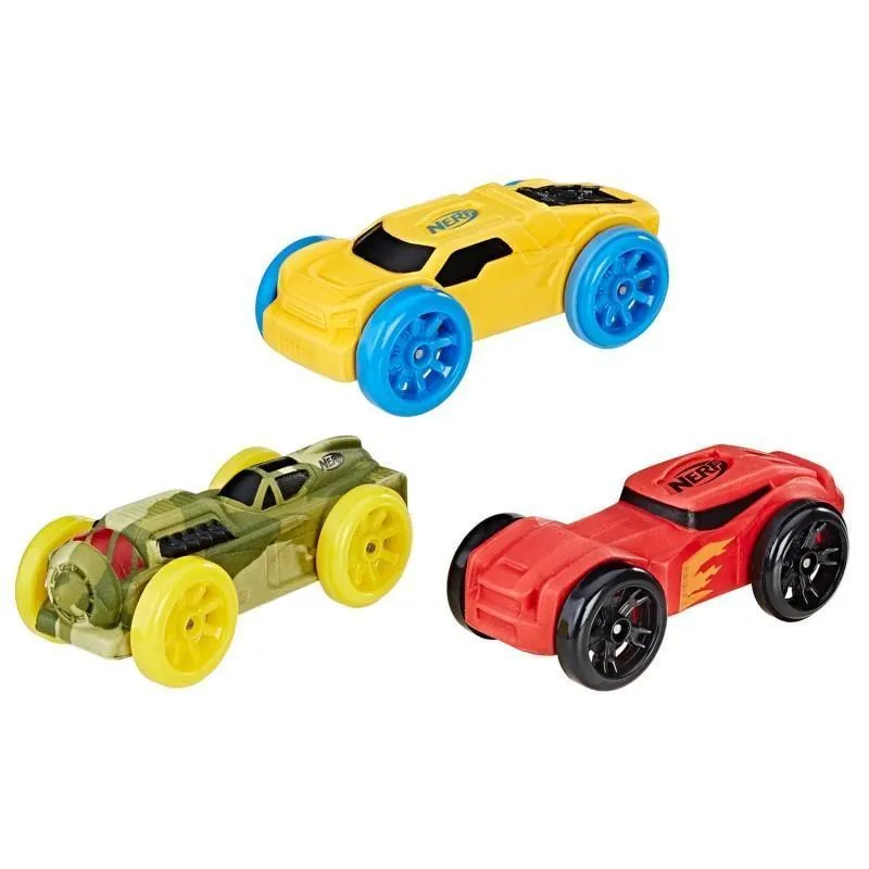 Nerf Nitro C0779 Foam Cars - Pack of 3