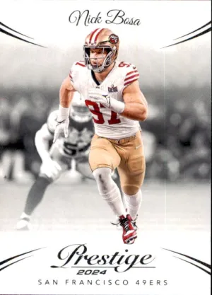 Nick Bosa, 2024 Panini Prestige Football NFL