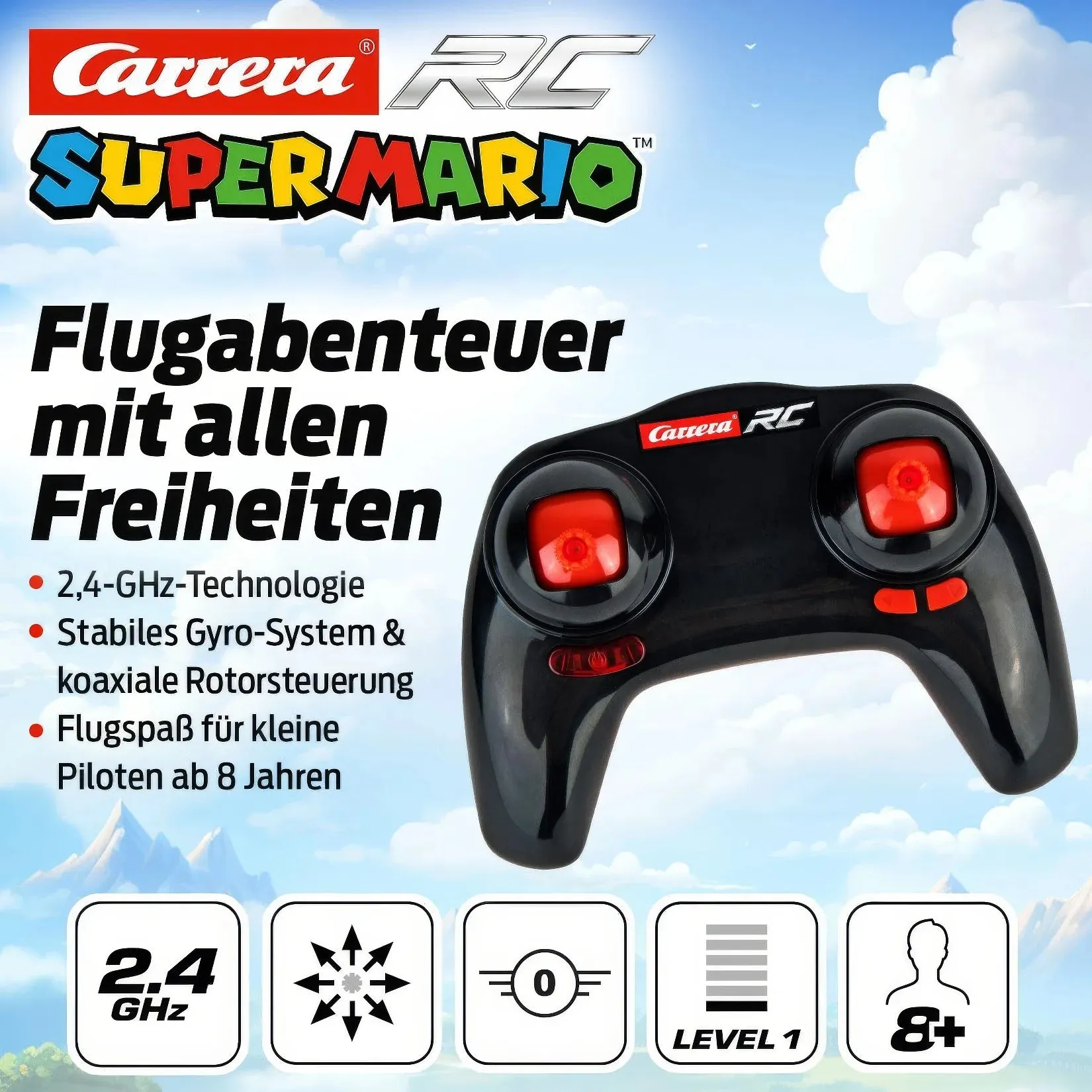 Nintendo Super Mario RC Remote Controlled Flying Yoshi