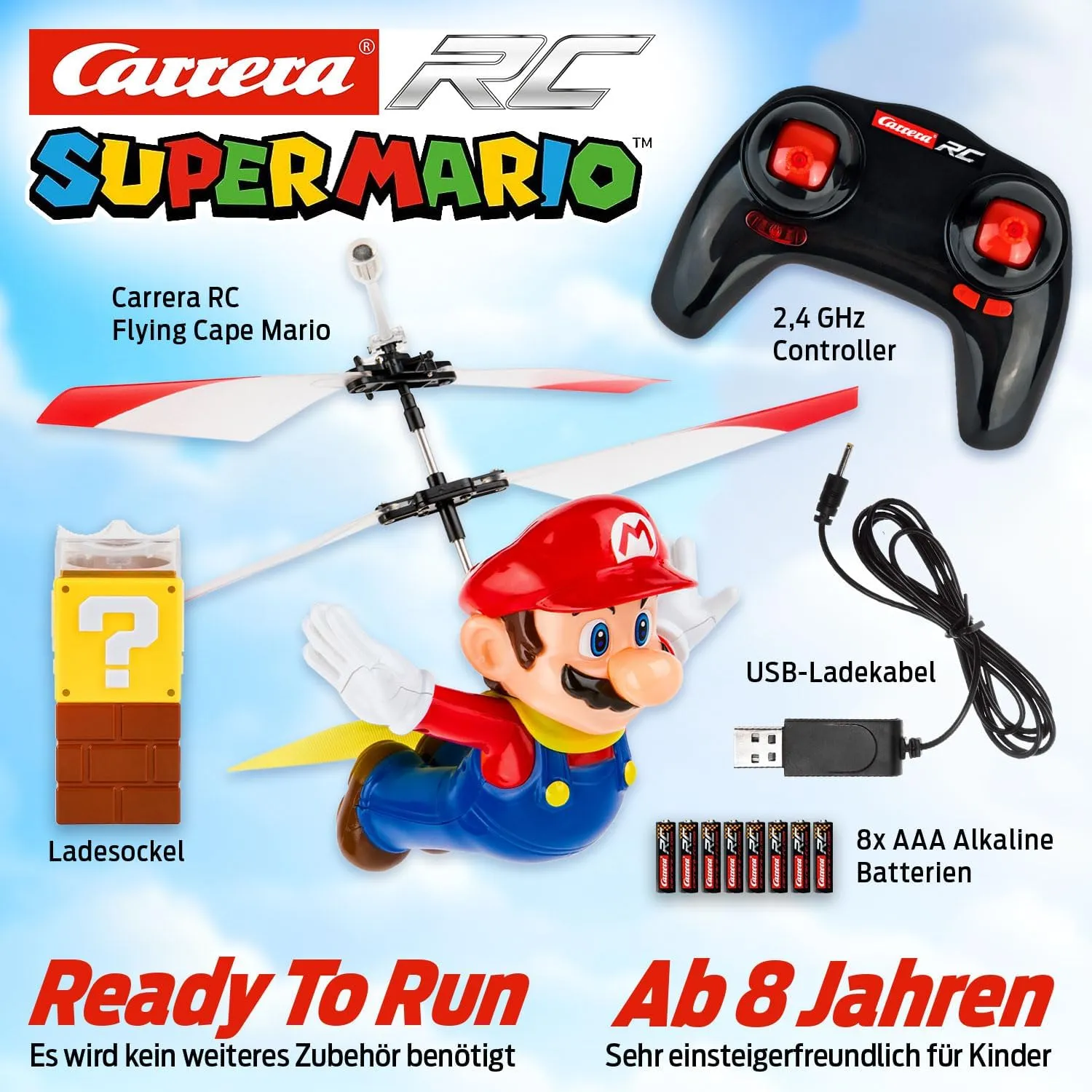 Nintendo Super Mario Remote Controlled Flying Mario