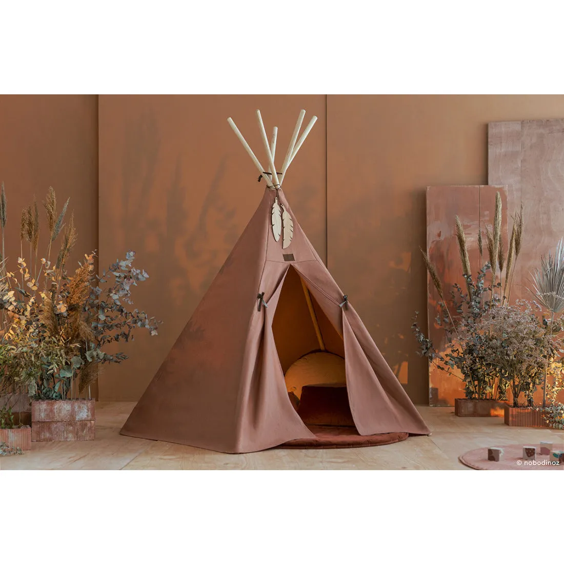 nobodinoz Nevada Tipi Sienna Brown