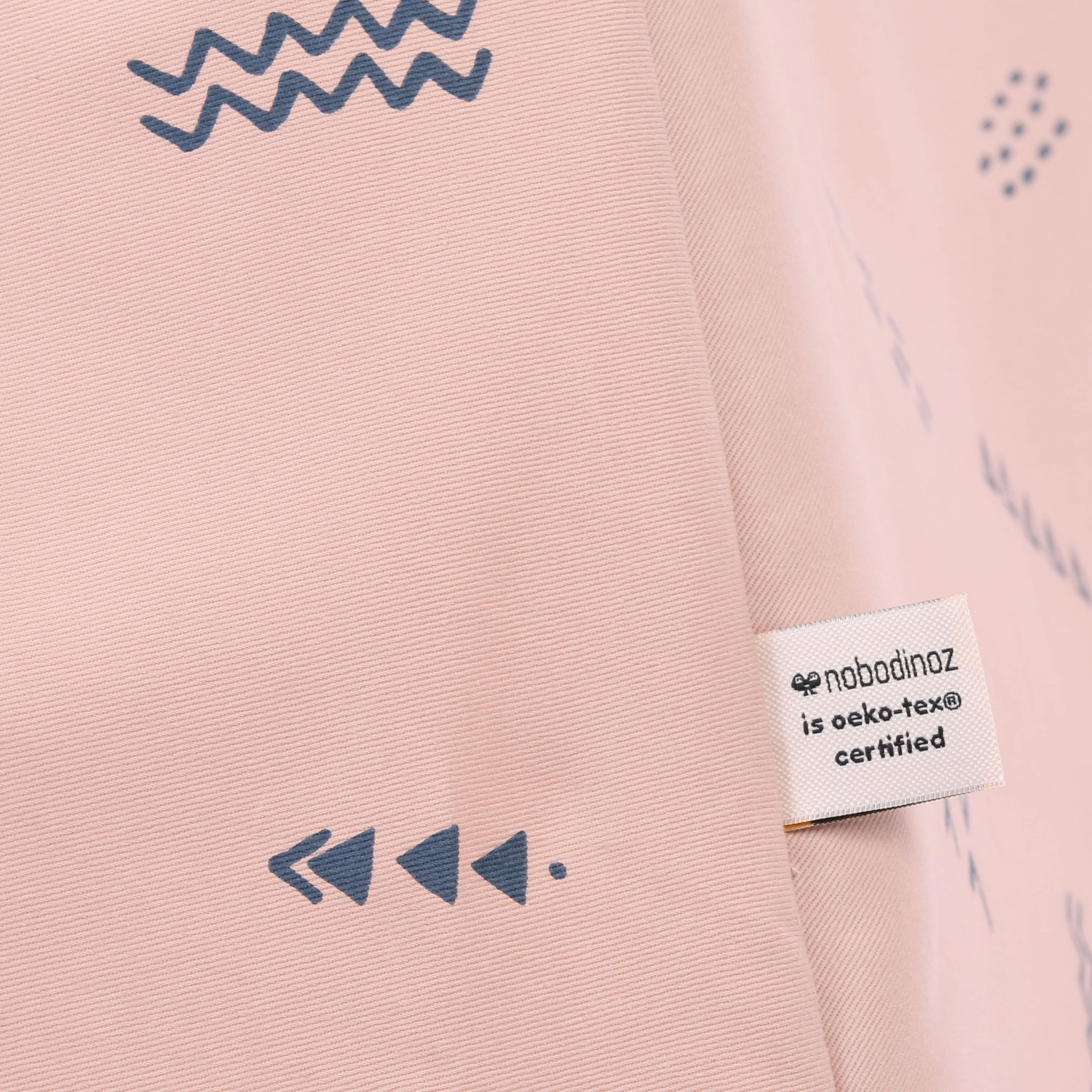 nobodinoz Teepee Blue Secrets/Misty Pink