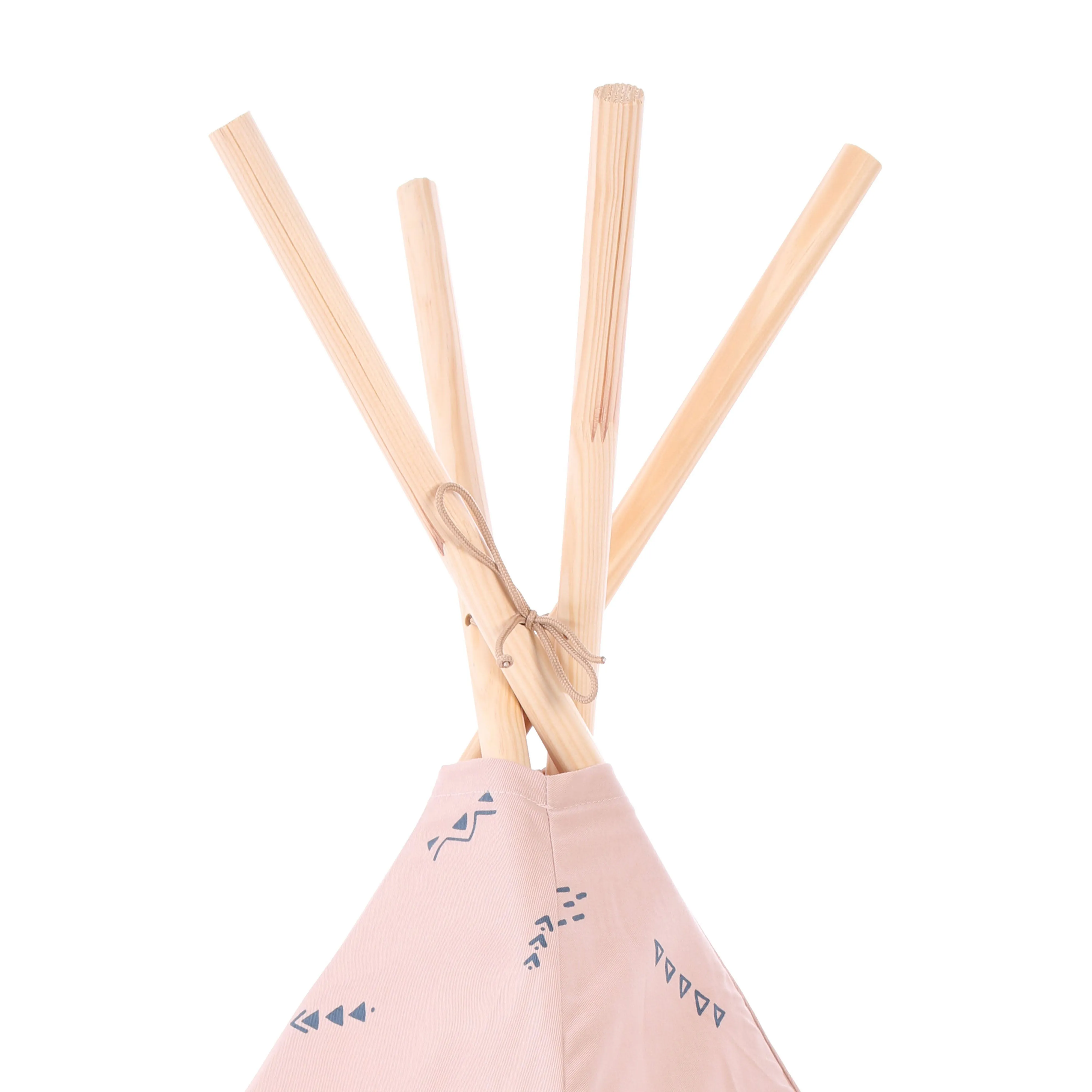 nobodinoz Teepee Blue Secrets/Misty Pink
