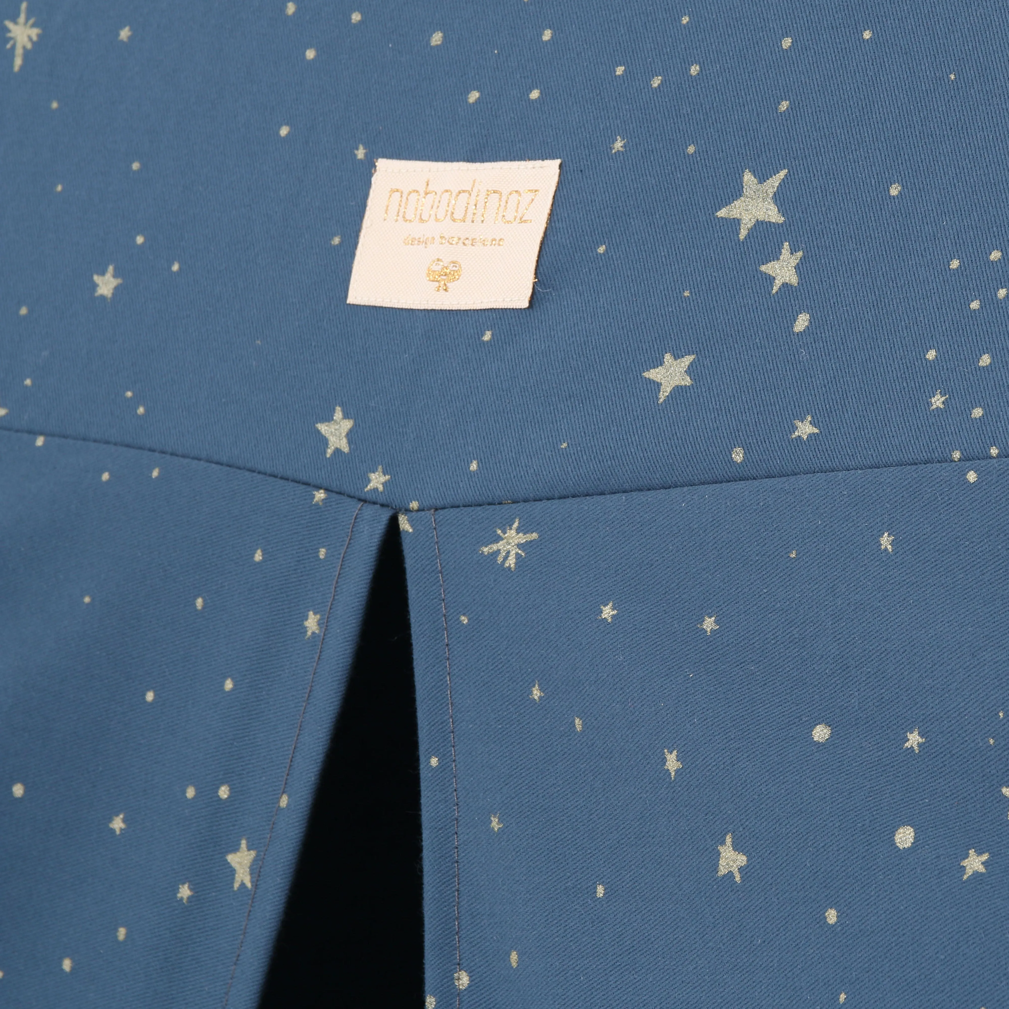 nobodinoz Teepee Gold Stella/Night Blue