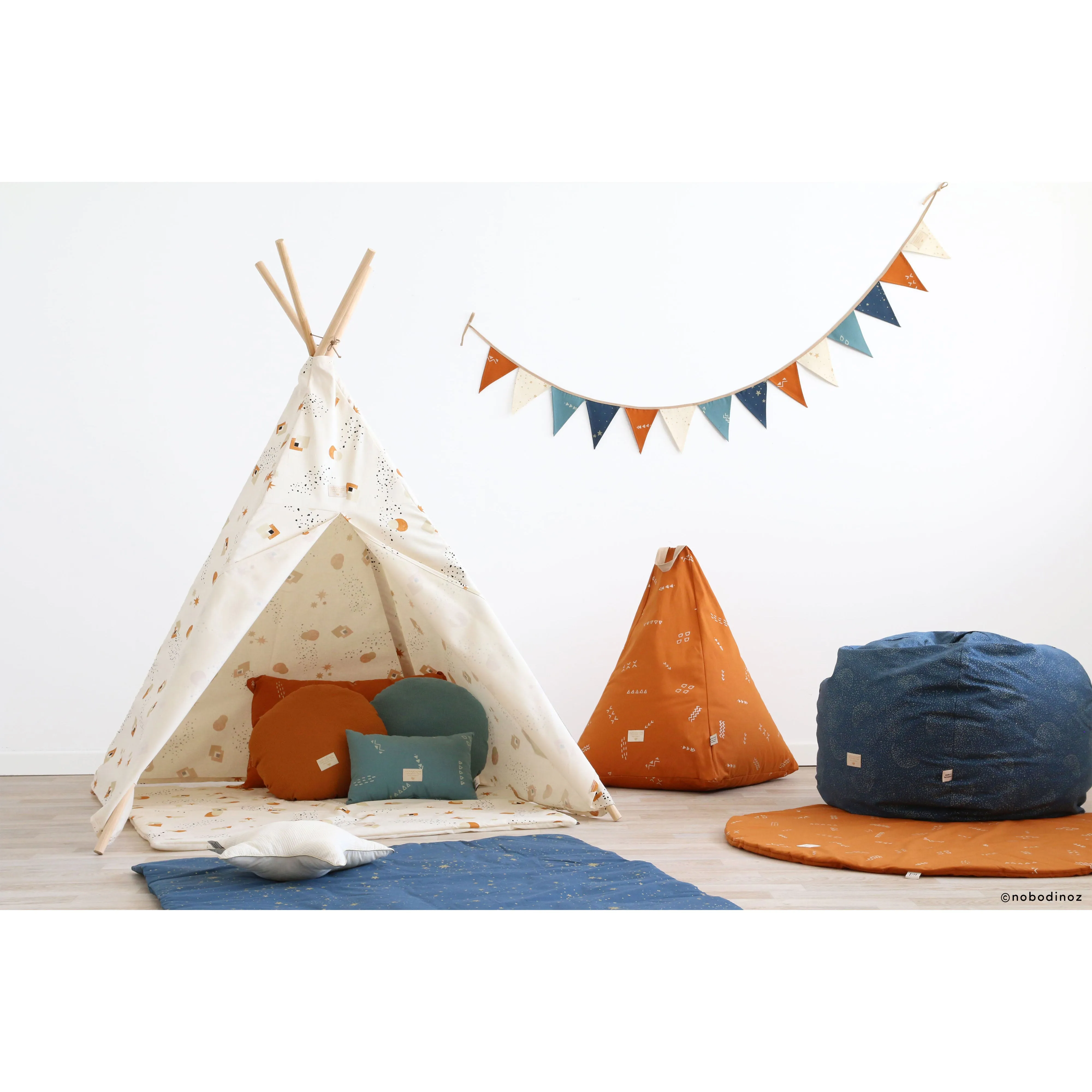 nobodinoz Teepee Sunset Eclipse/Natural