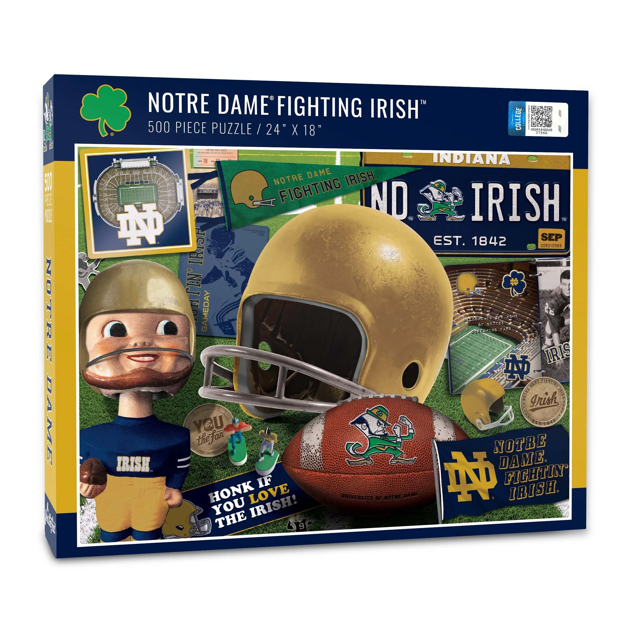 Notre Dame Fighting Irish (950455) - 500 Pieces White Mountain