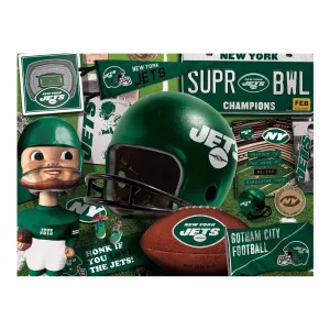 NY Jets - Retro (951445) - 500 Pieces White Mountain