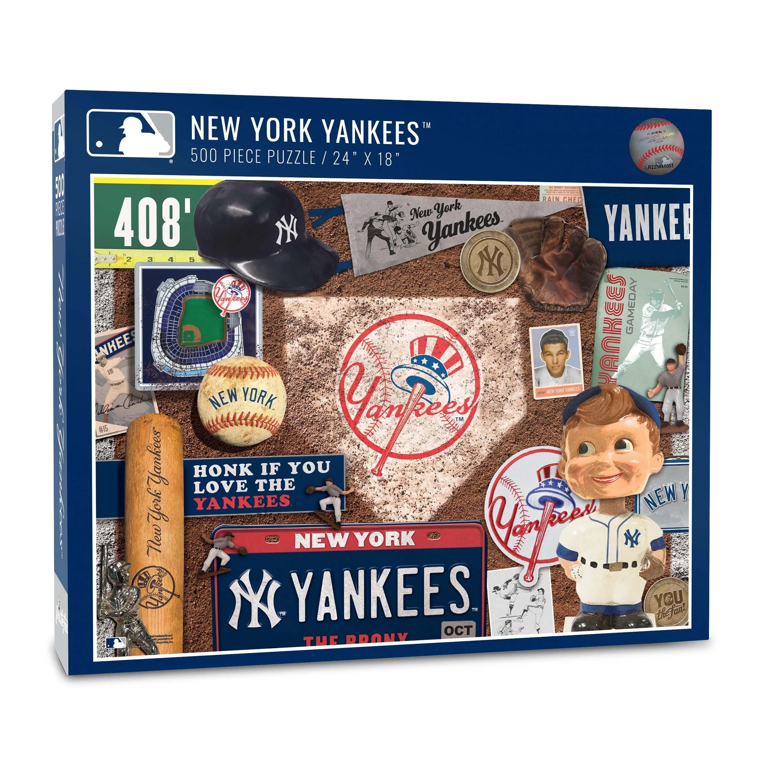 NY Yankees - Retro (951148) - 500 Pieces White Mountain