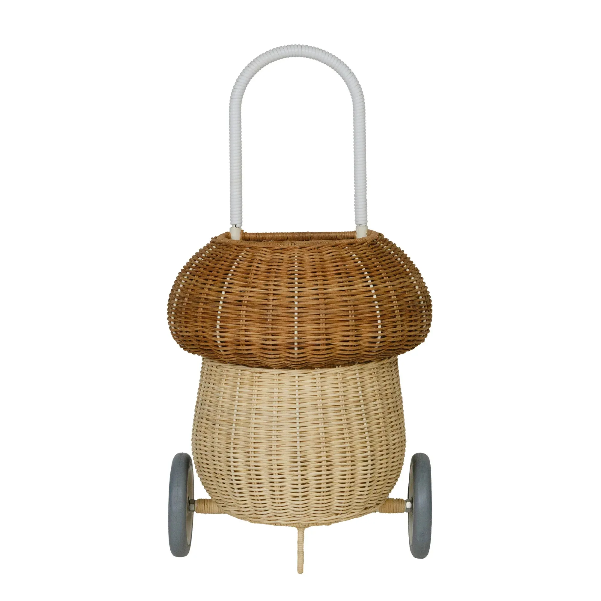 Olli Ella Rattan Mushroom Luggy - Natural Odin Parker