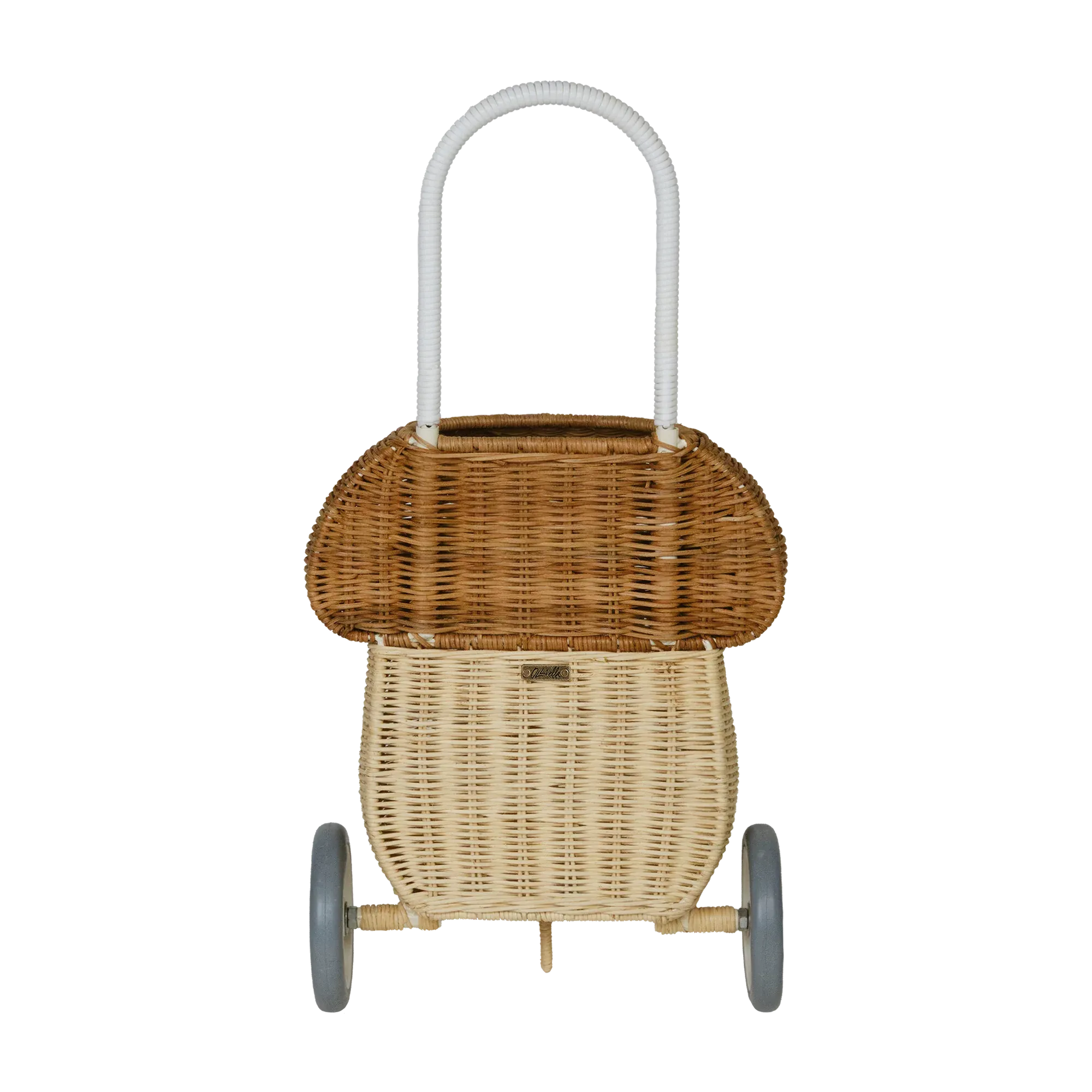 Olli Ella Rattan Mushroom Luggy - Natural Odin Parker