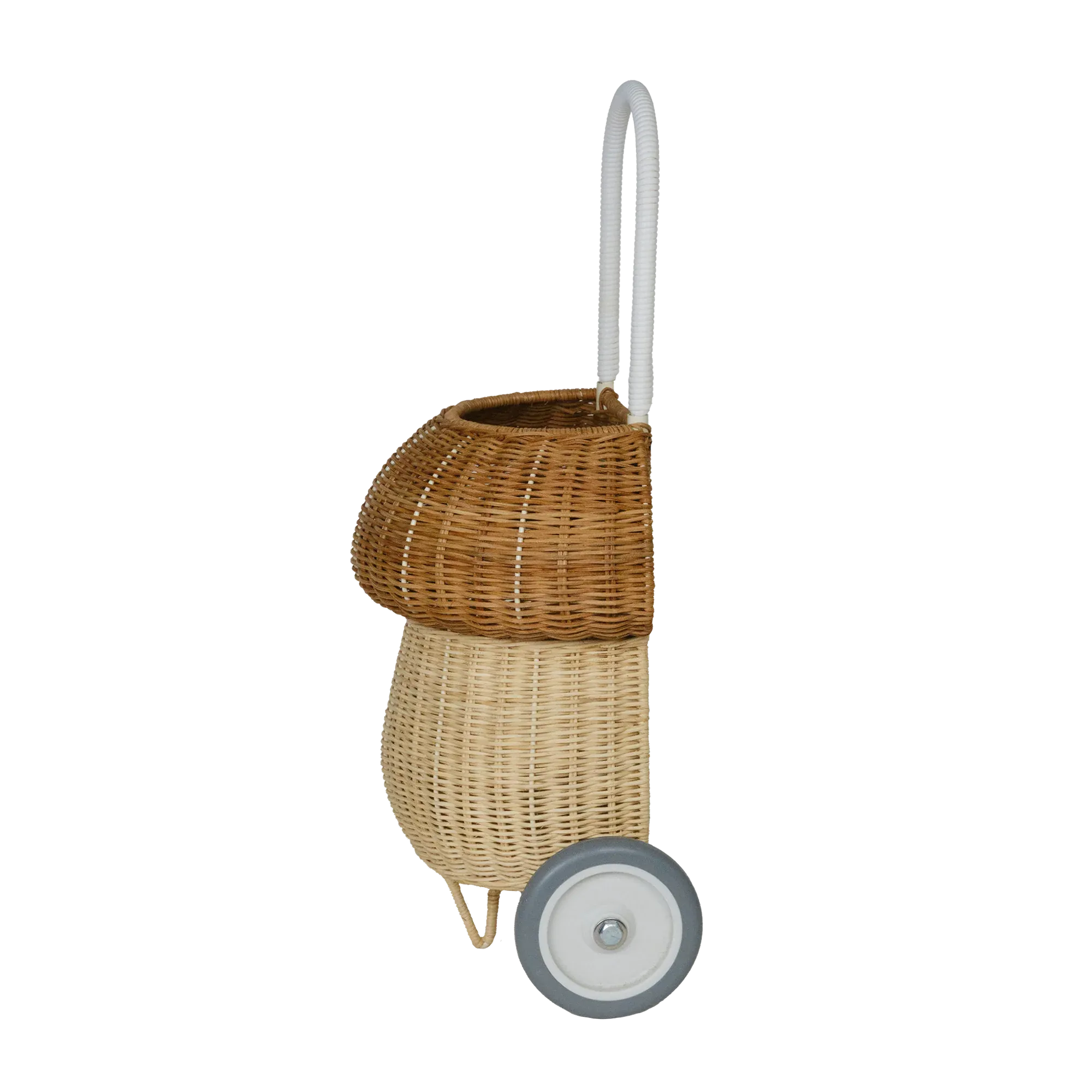 Olli Ella Rattan Mushroom Luggy - Natural Odin Parker