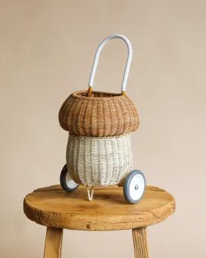 Olli Ella Rattan Mushroom Luggy - Natural Odin Parker