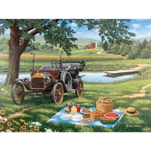 One Fine Day Jigsaw Puzzle Bits and Pieces