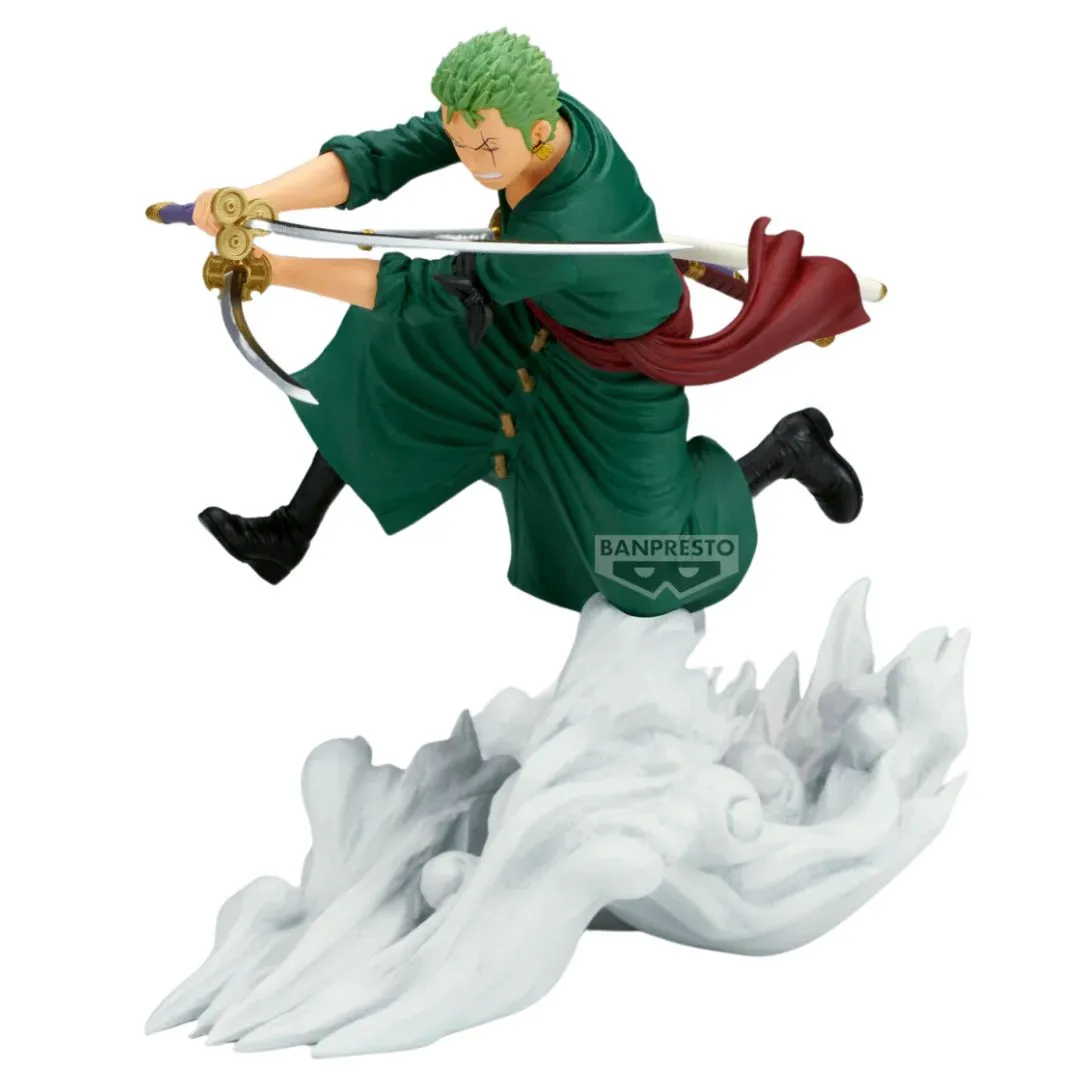 One Piece Senkozekkei - Roronoa Zoro - Egghead Verfigure  Statue By Banpresto