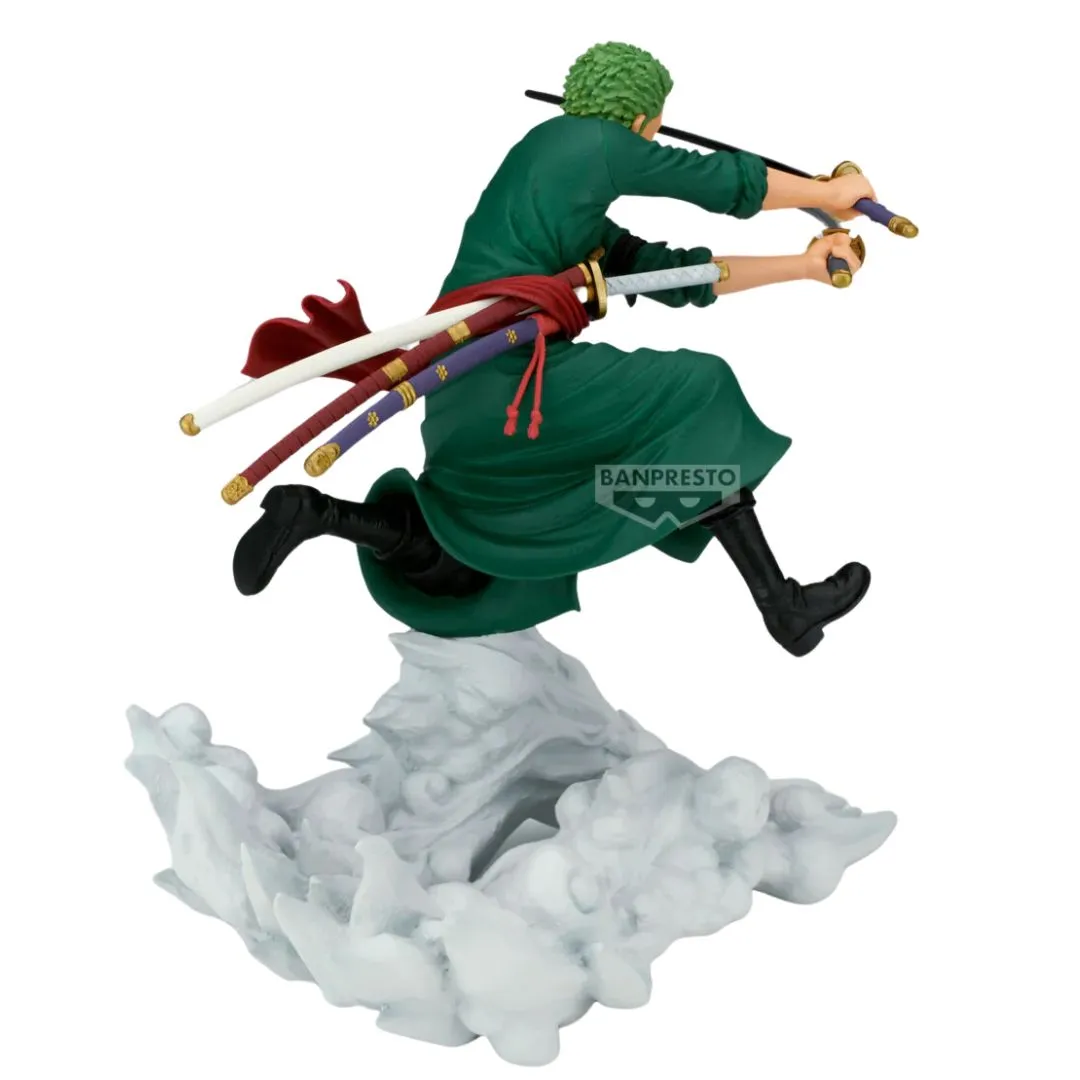 One Piece Senkozekkei - Roronoa Zoro - Egghead Verfigure  Statue By Banpresto