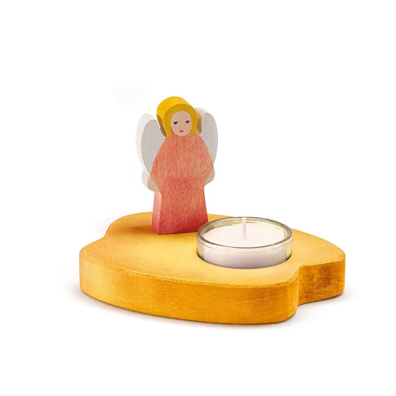 Ostheimer | Kinderkram Candle Holder Angel Red/Pink