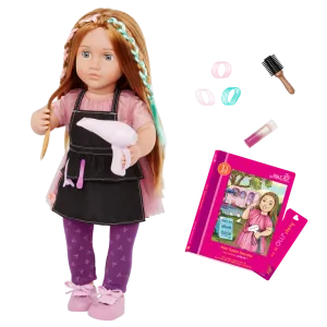 Our Generation 18 Inch Deluxe Poseable Doll W Book Drew