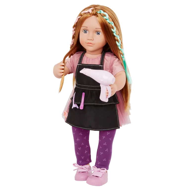 Our Generation 18 Inch Deluxe Poseable Doll W Book Drew