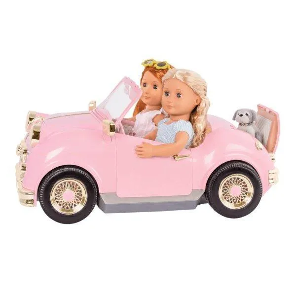 Our Generation BD67051 Pink In the Drivers Seat Retro Cruiser