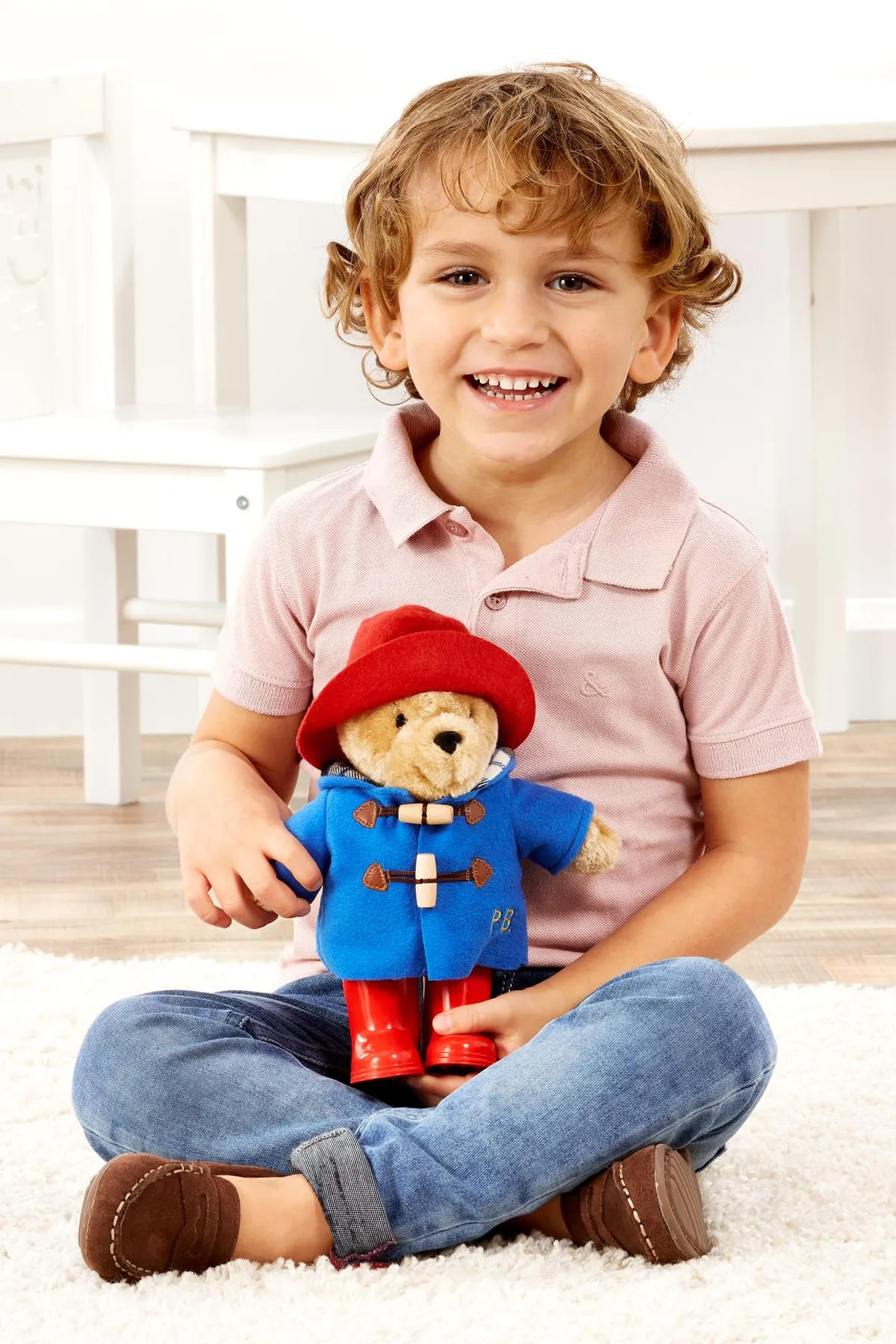 Paddington With Boots Blue Coat