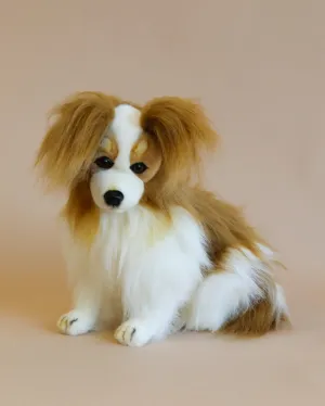 Papillon Dog Stuffed Animal Odin Parker