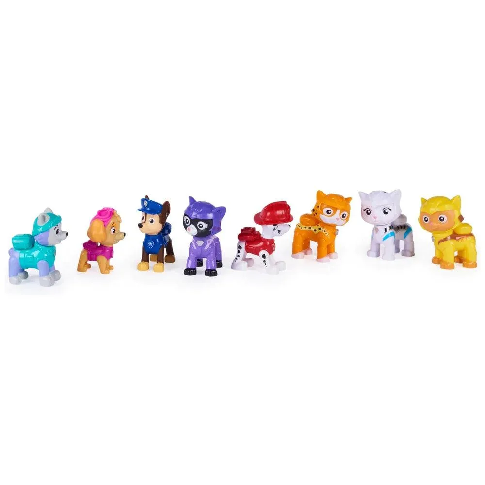 PAW Patrol and Cat Pack Gift Pack with 8 Collectible Action Figures