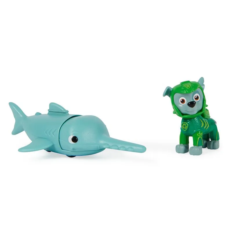 PAW Patrol Aqua Pups Hero Pups Rocky And Sawfish