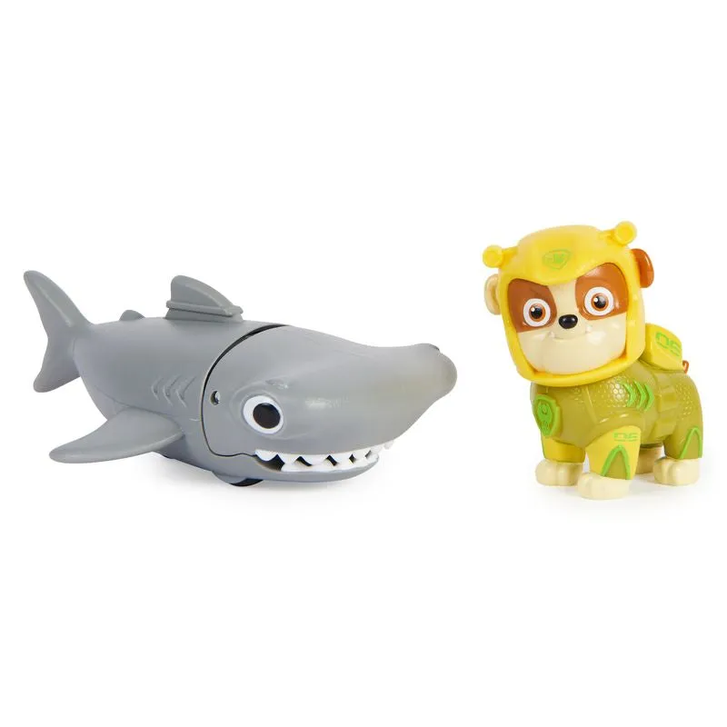 PAW Patrol Aqua Pups Hero Pups Rubble And Hammerhead